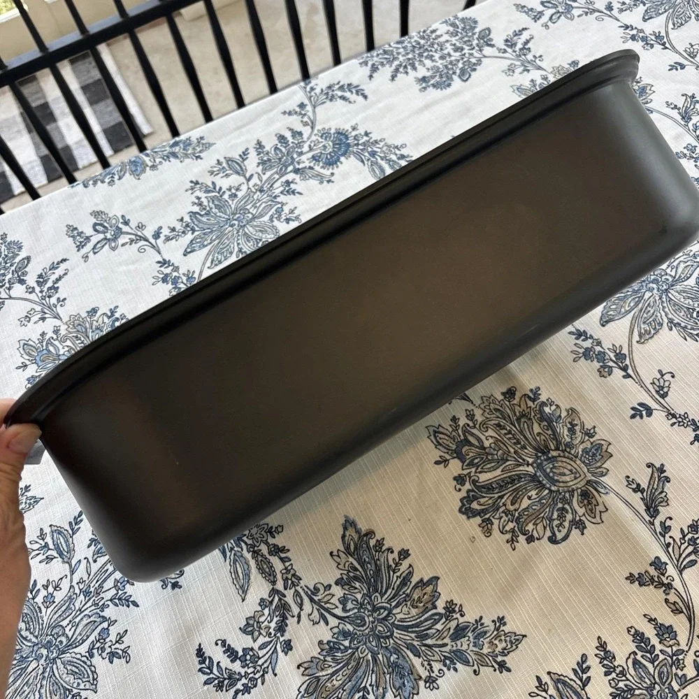 Miracle Maid Large Roasting Pan Anodized Aluminum Domed Lid Turkey Roaster VTG